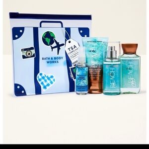 Bath & Body Works At the Beach 5 PC Travel Set NEW